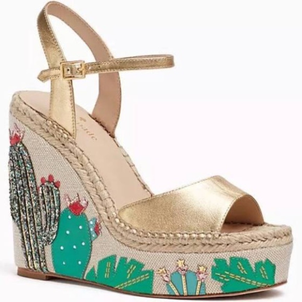 Kate Spade Dallas Cactus Wedge - LIMITED EDITION